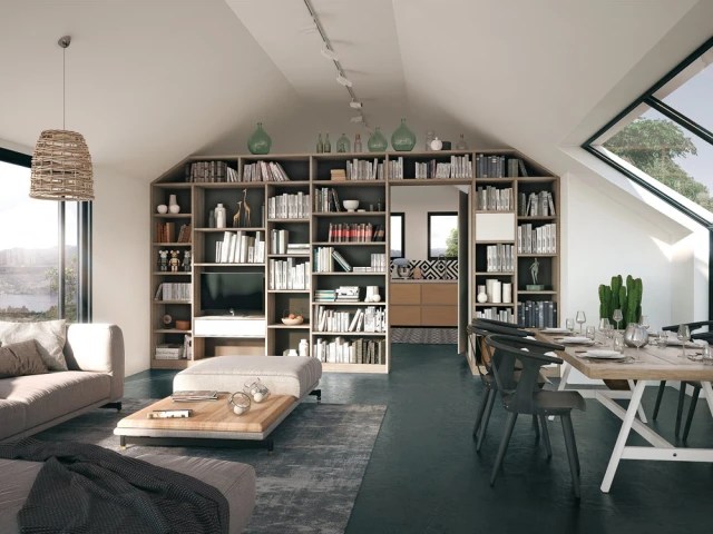 Bien plus qu'un simple espace de rangement, une bibliothèque peut transformer une pièce, en aidant à structurer l'espace ou en lui donnant du caractère. La preuve en images avec ces exemples qui ont tout pour plaire.