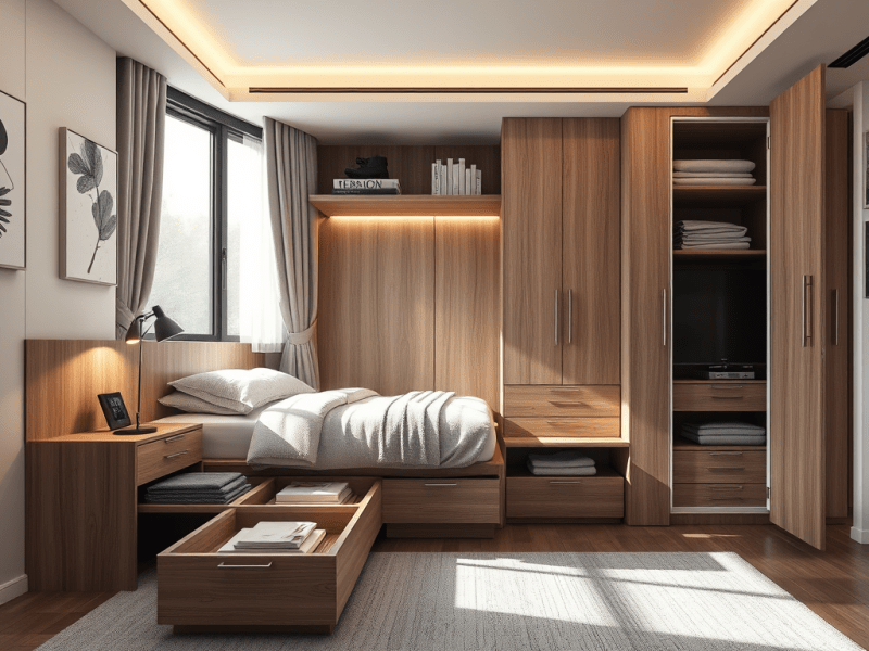 Optimiser un Studio : Idées Pratiques pour un Coin&nbsp;Nuit/Salon