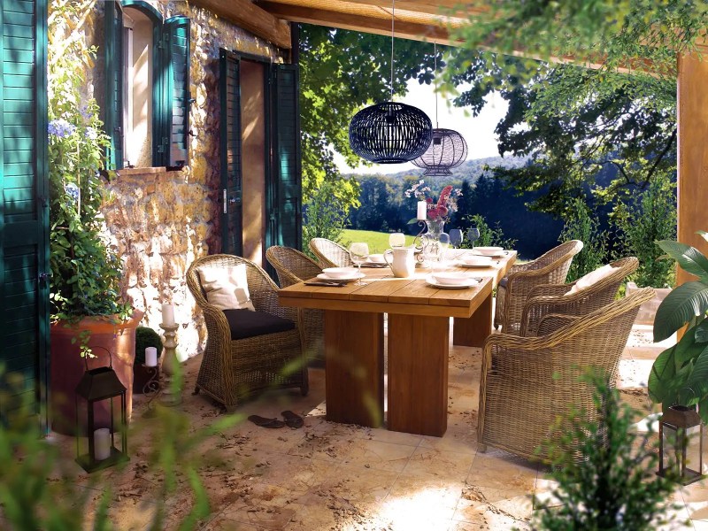 Tendances 2025 : Meubles de jardin colorés pour un jardin&nbsp;accueillant