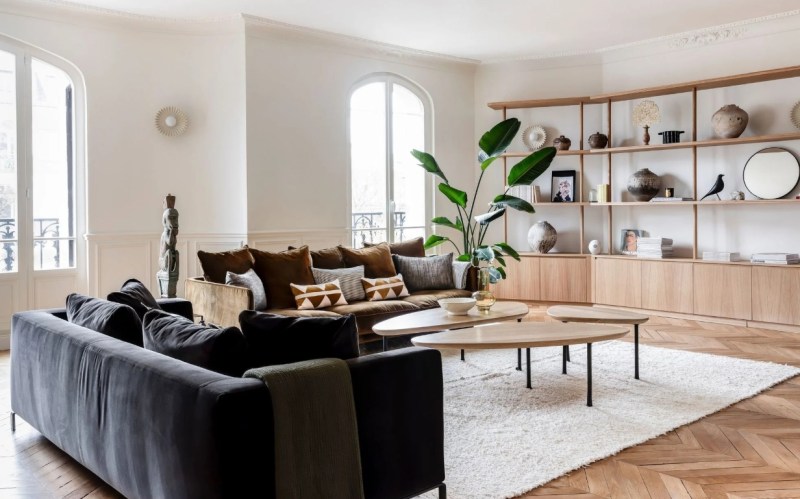 Une rénovation élégante qui modernise un appartement&nbsp;haussmannien