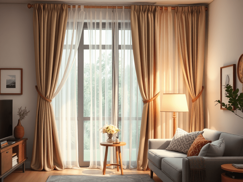 Comment accrocher des rideaux à la maison : conseils et idées pour donner à votre intérieur une touche plus&nbsp;personnelle