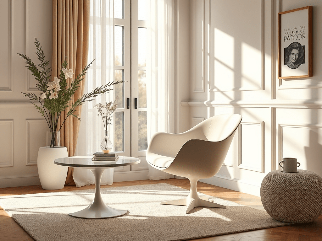 La Chaise Tulipe : Icône du Design par Eero&nbsp;Saarinen