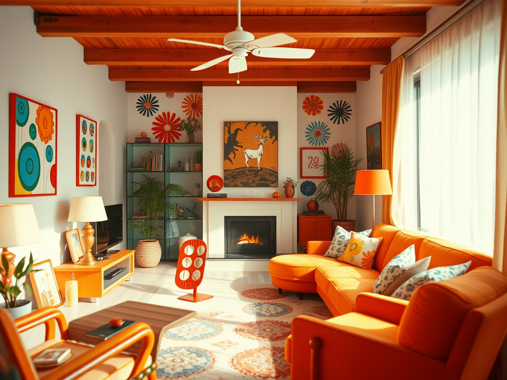 Décoration Années 60 : Couleurs et Styles&nbsp;Incontournables