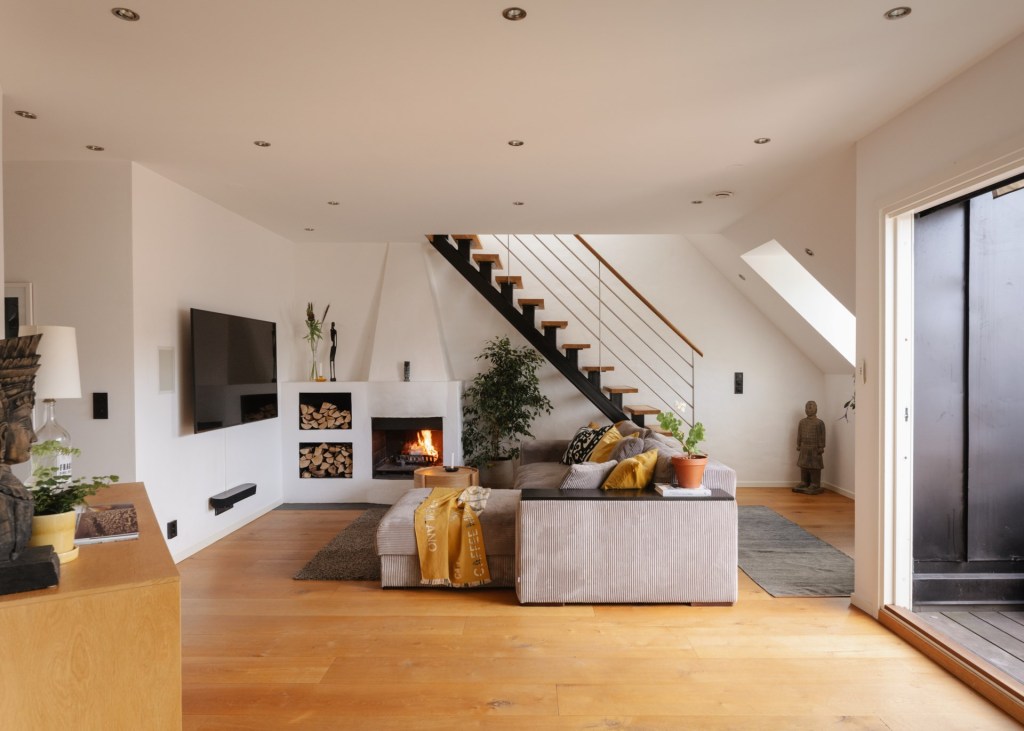 Un Luxueux duplex avec Terrasses et&nbsp;cheminée