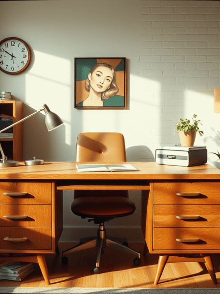 Transformez votre Bureau avec un Style&nbsp;Rétro