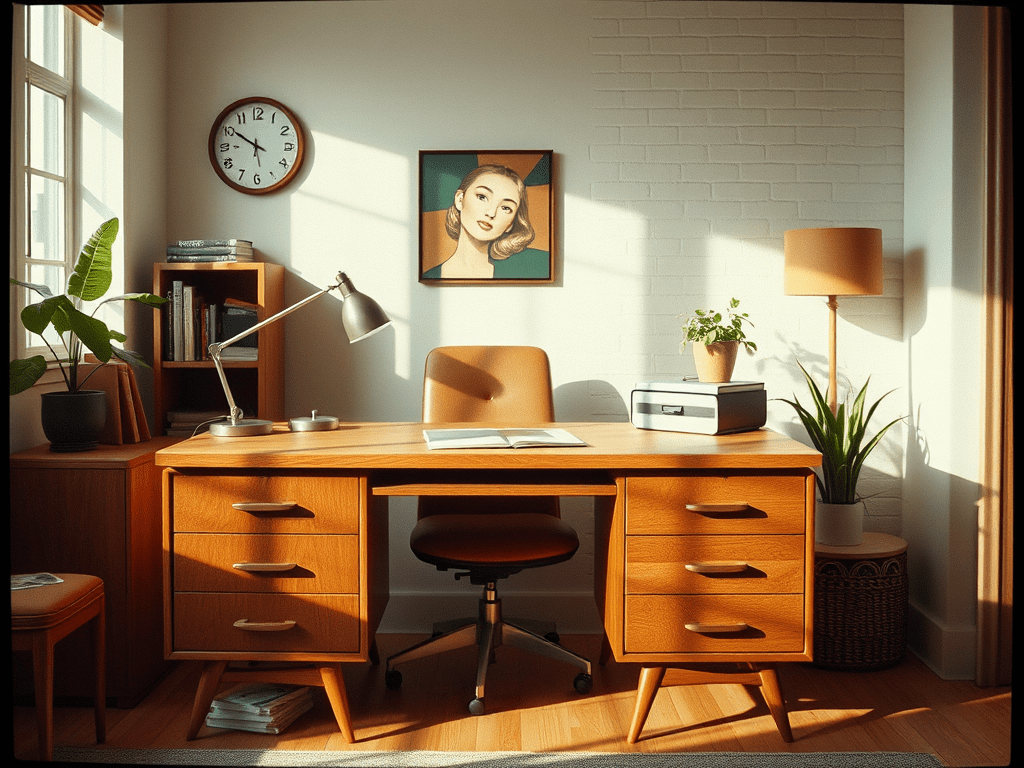Transformez votre Bureau avec un Style&nbsp;Rétro