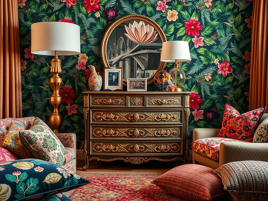 Maîtrisez l&rsquo;art du maximalisme pour un intérieur&nbsp;audacieux