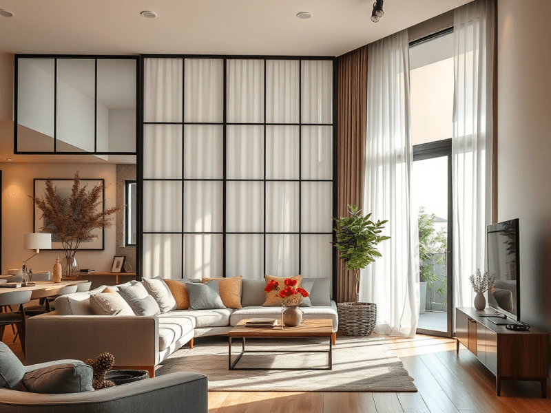 Idées Décoratives pour Diviser Votre Intérieur&nbsp;Efficacement