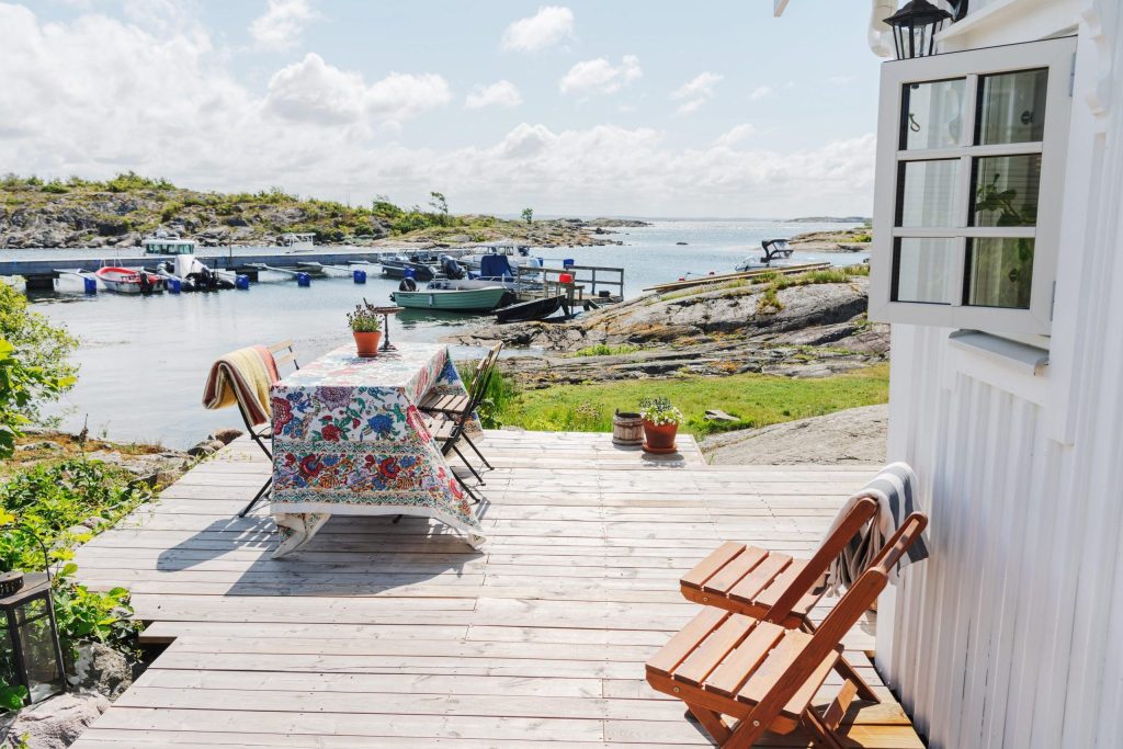 Petite Maison de pêcheur sur l&rsquo;île de Knarrholmen&nbsp;Suède