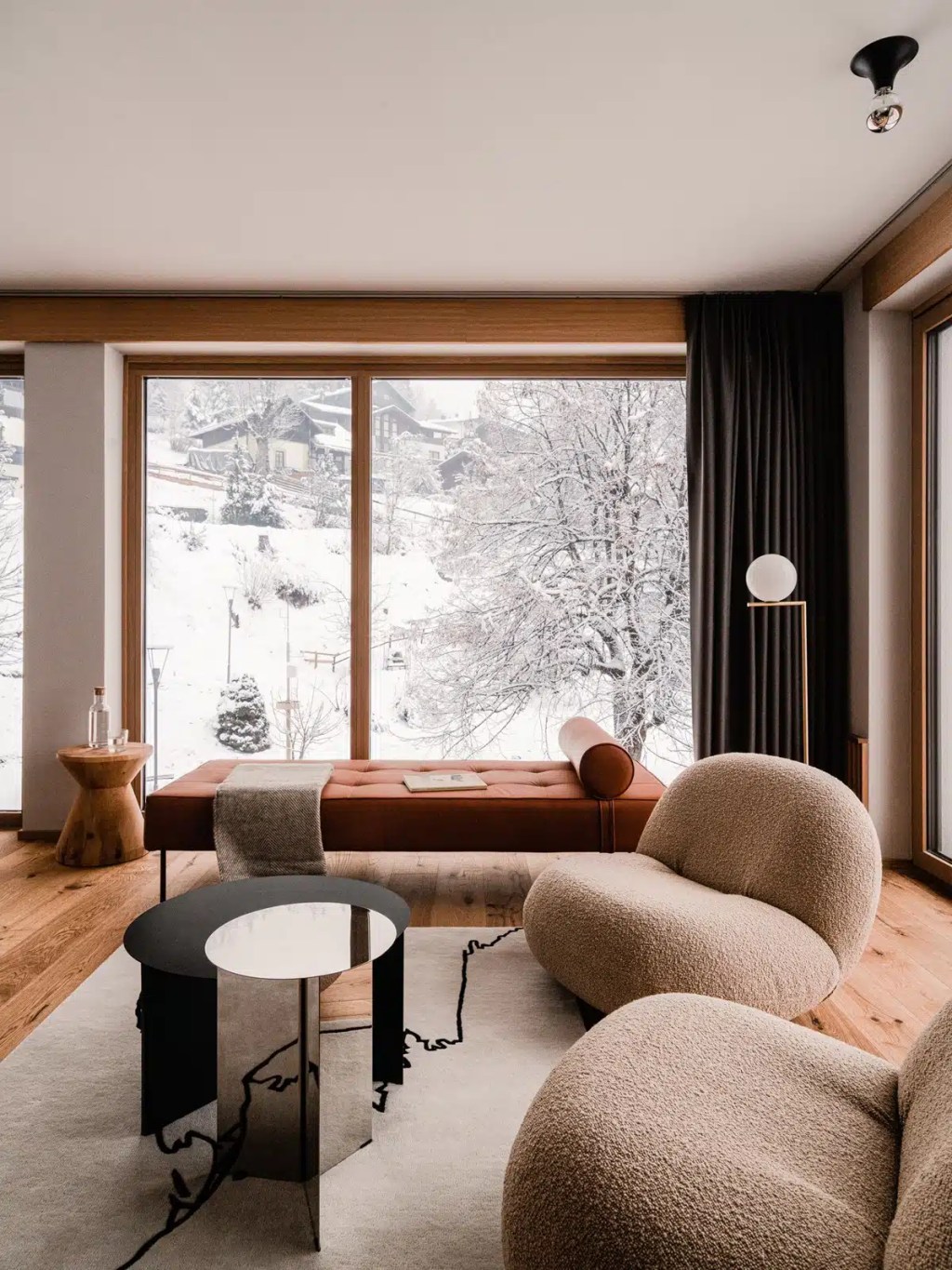 Adoptez la déco style chalet&nbsp;contemporain