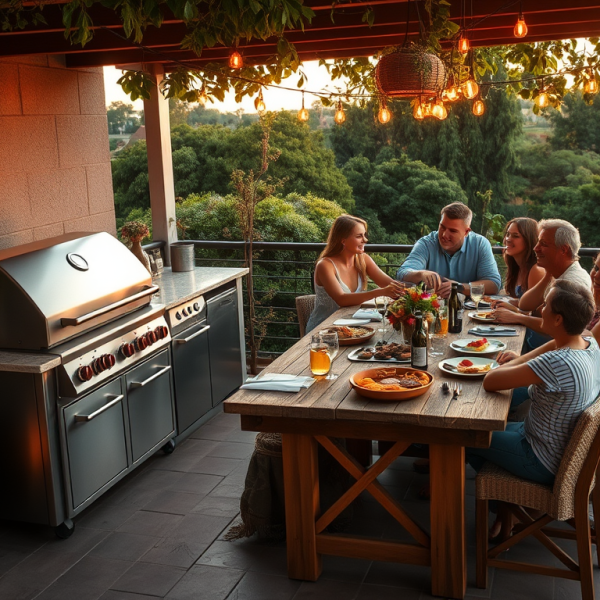 Cuisine Extérieure : Idée pour créer votre Cuisine&nbsp;d’Été