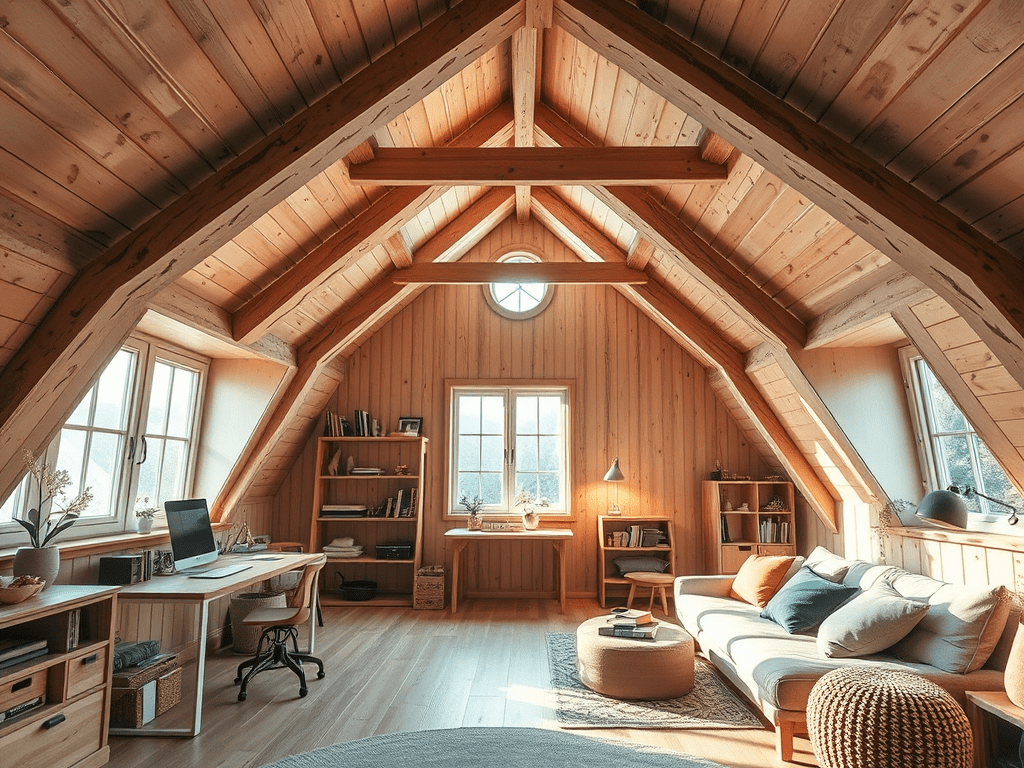 Aménagement des combles : Transformez votre&nbsp;espace