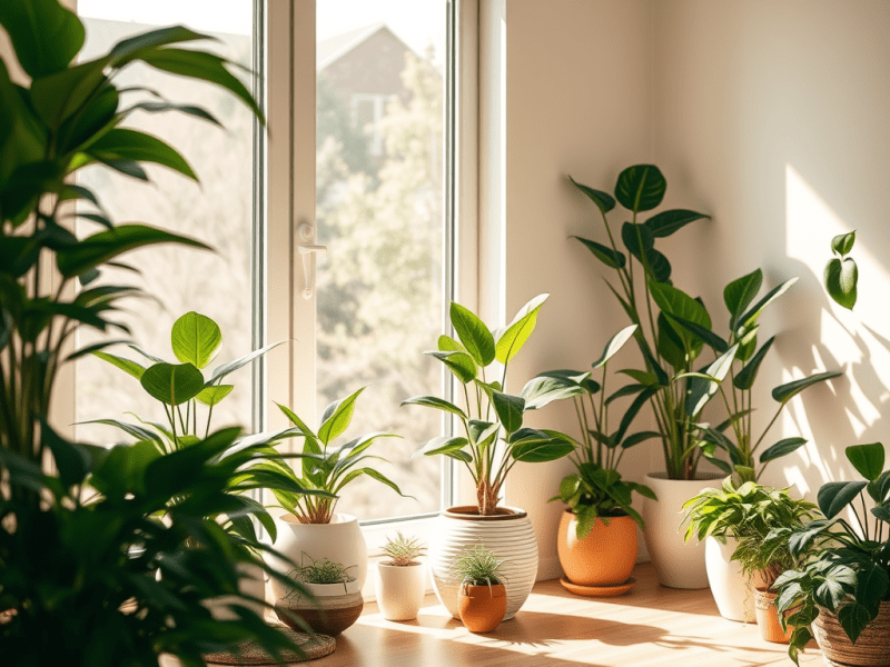 Plantes et Feng Shui : Énergie Positive à la&nbsp;Maison