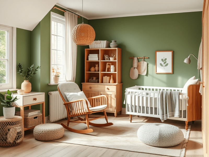 Décoration tendance pour chambre de&nbsp;bébé