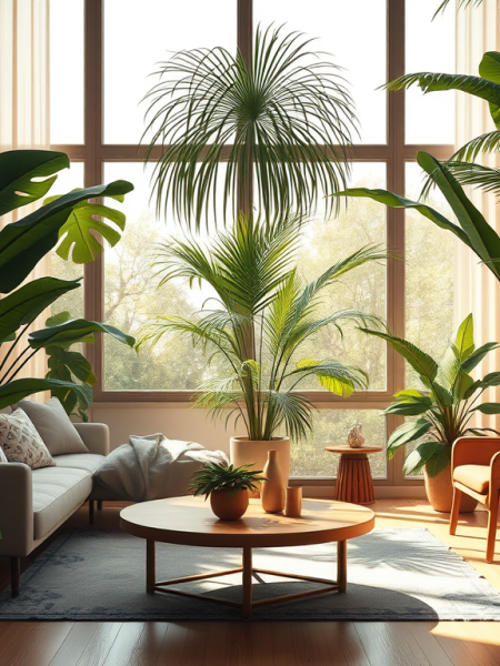 Comment Décorer avec de Grandes Plantes d&rsquo;Intérieur