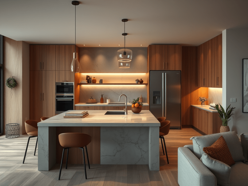 Cuisine Moderne : Design et Fonctionnalité&nbsp;Réunis