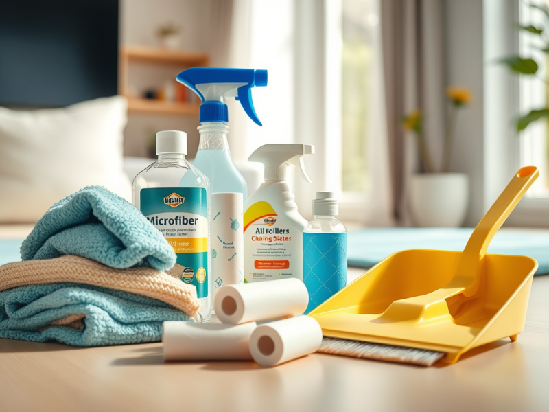 Routine de Ménage : Conseils pour un Espace&nbsp;Propre