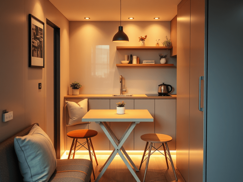 Comment intégrer un coin repas même dans les plus petits espaces&nbsp;?