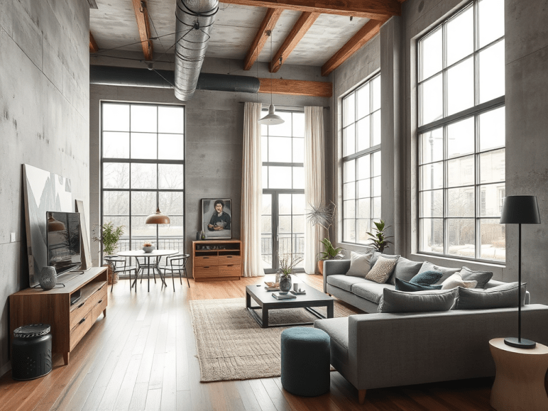 Peut-on mélanger style scandinave et industriel&nbsp;?