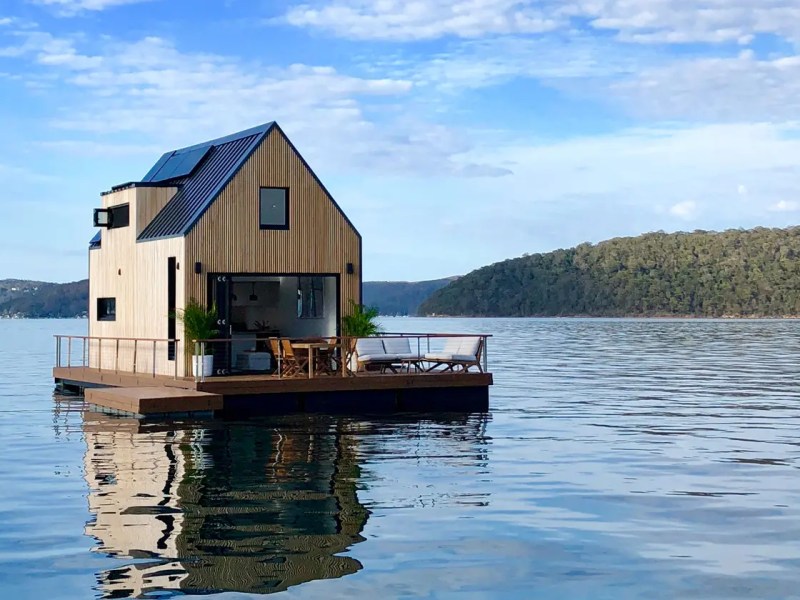 Une villa écologique flottante au large de Palm&nbsp;Beach