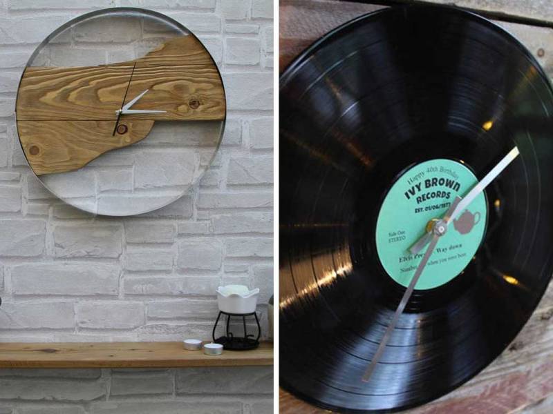 Créer une Horloge Murale DIY avec des Matériaux&nbsp;Recyclés