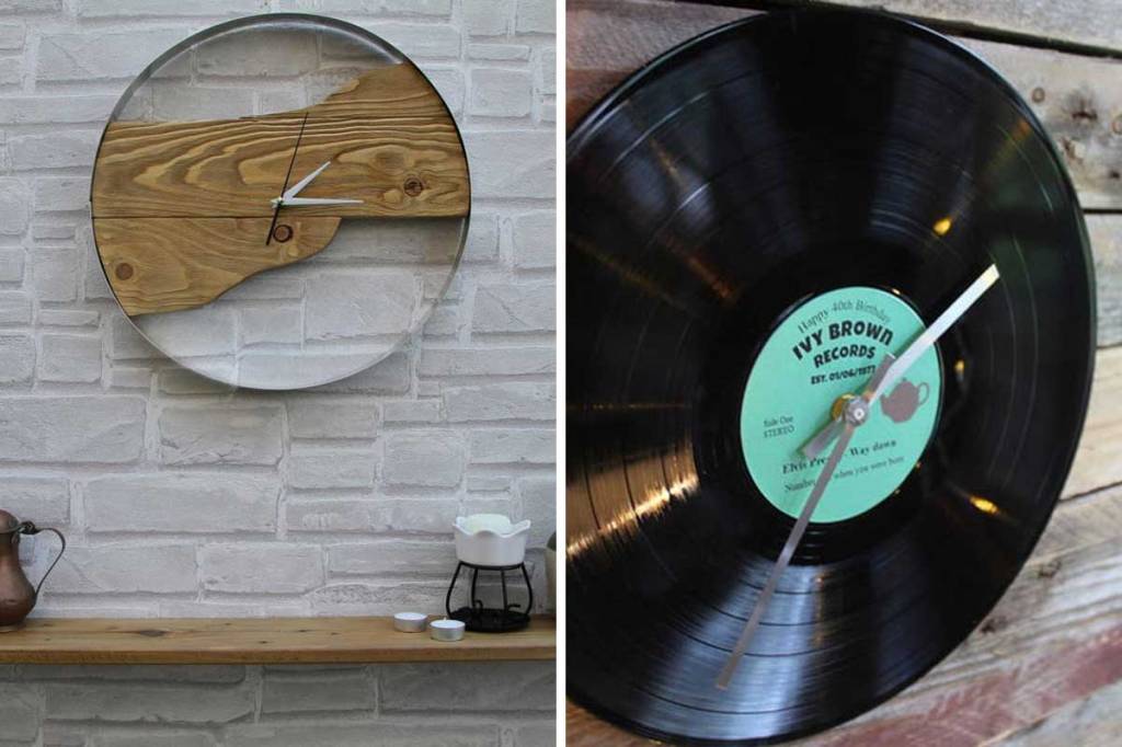 Créer une Horloge Murale DIY avec des Matériaux&nbsp;Recyclés