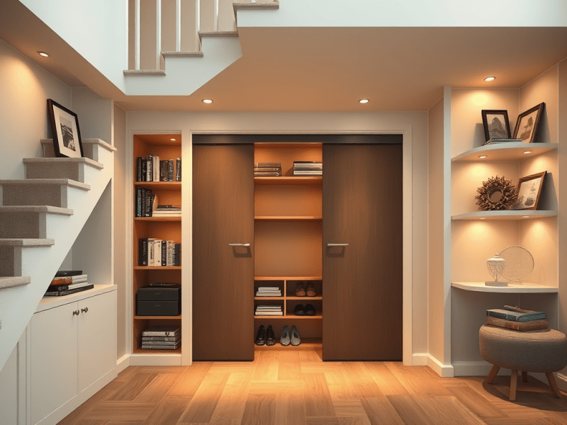 Optimisez l&rsquo;Espace Sous Votre&nbsp;Escalier