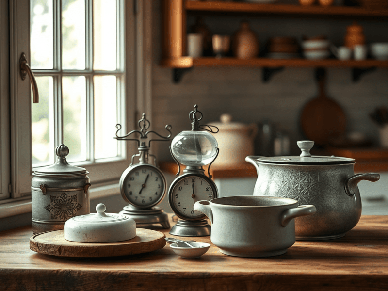 Où trouver des ustensiles de cuisine rétro&nbsp;?