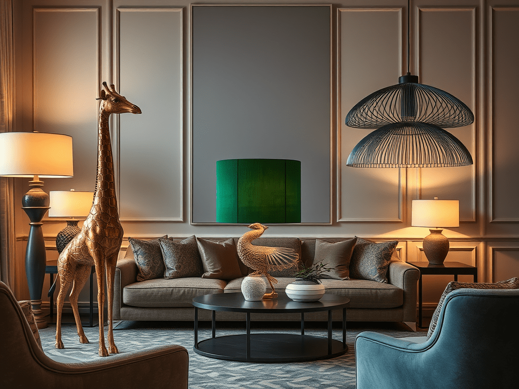 Éclairez Votre Intérieur avec des Lampes&nbsp;Sculpturales