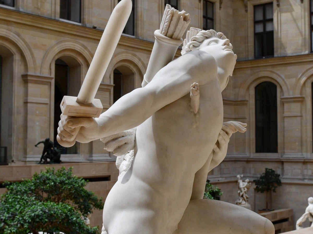 Jean-Baptiste Roman: Sculpture Énée et Sensualité&nbsp;Néoclassique