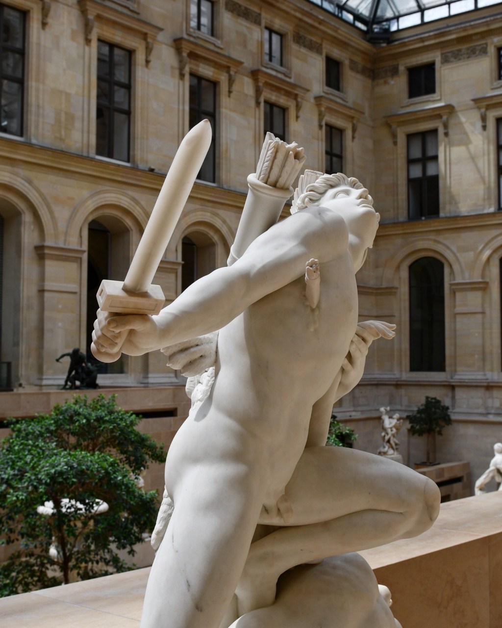 Jean-Baptiste Roman: Sculpture Énée et Sensualité&nbsp;Néoclassique