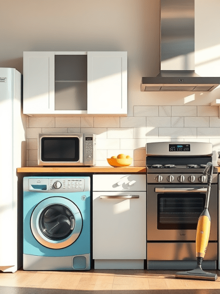 Quels sont les équipements électroménagers indispensables dans un logement ? 