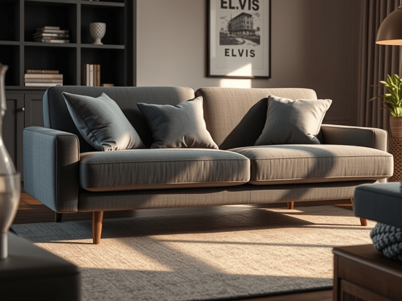 Canapé Convertible 3 Places: Confort et&nbsp;Style