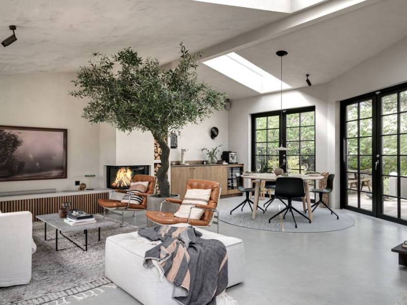 Maison classique suédoise : mélange de vintage et&nbsp;modernité