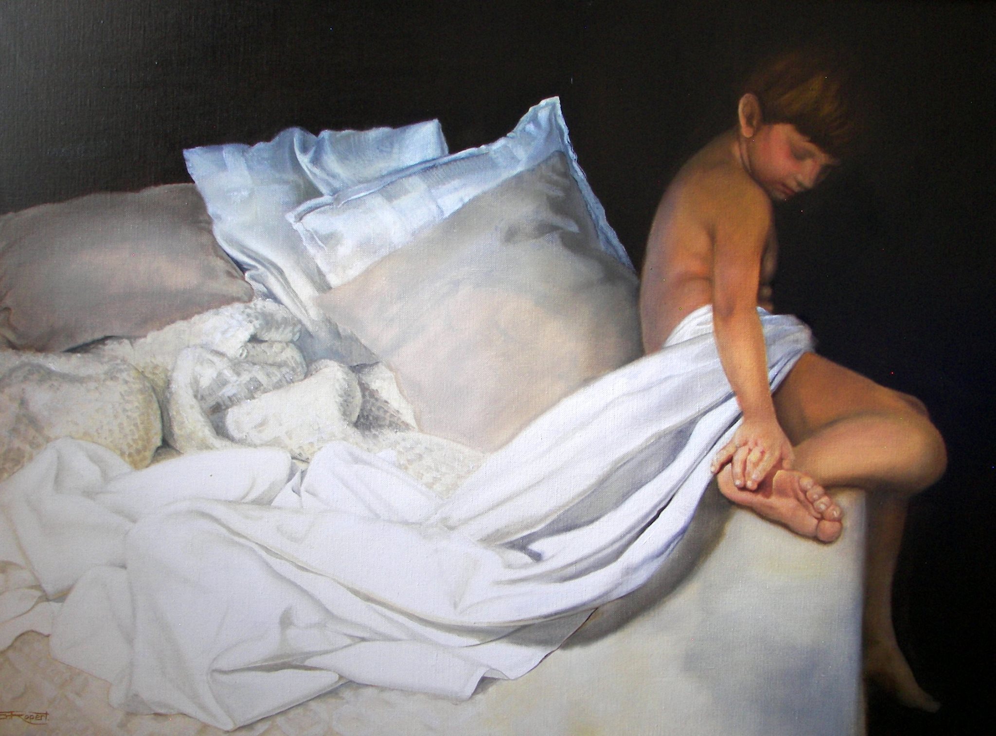  Annick Ropert, Artiste peintre, expose son « amour du classique » à Auray