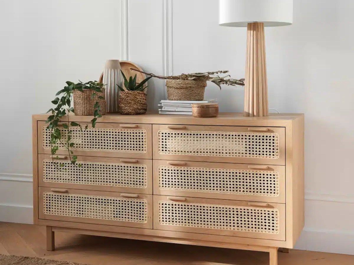 Transformez Votre Intérieur avec des Commodes en&nbsp;Cannage