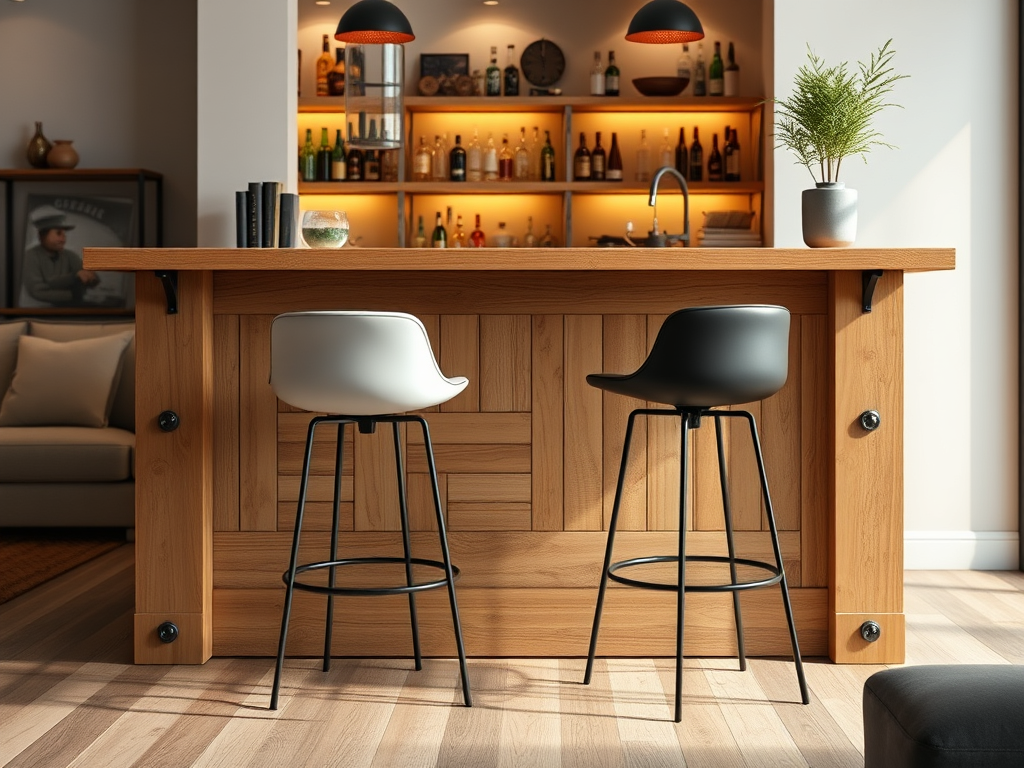 Guide pratique pour choisir la hauteur parfaite de meuble bar