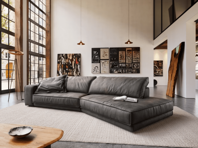 Découvrez le Big Sofa Snoosh : Style Loft et&nbsp;Confort