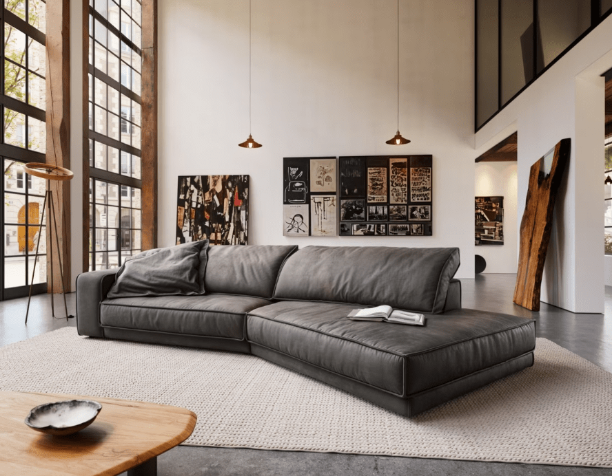 Découvrez le Big Sofa Snoosh : Style Loft et&nbsp;Confort