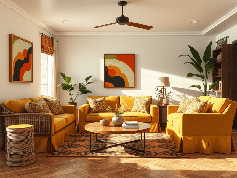 Revivez les tendances rétro : Imprimés géométriques et plus des Années&nbsp;70