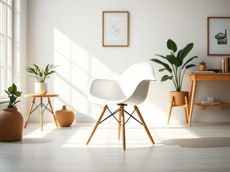 Chaise Nordic : Style Moderne et Confort&nbsp;Optimal