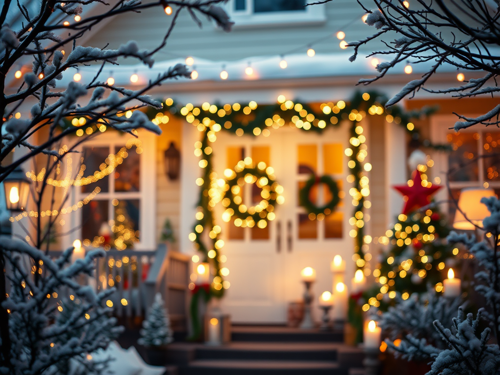 Déco Noël Les guirlandes LED dominent la&nbsp;tendance.