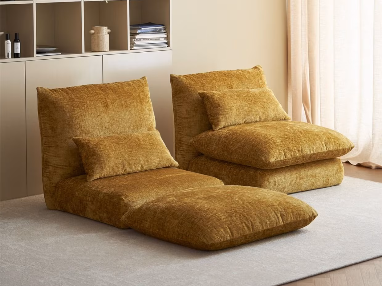 Tendances Déco 2026 : Assises Basses à&nbsp;l&rsquo;Honneur