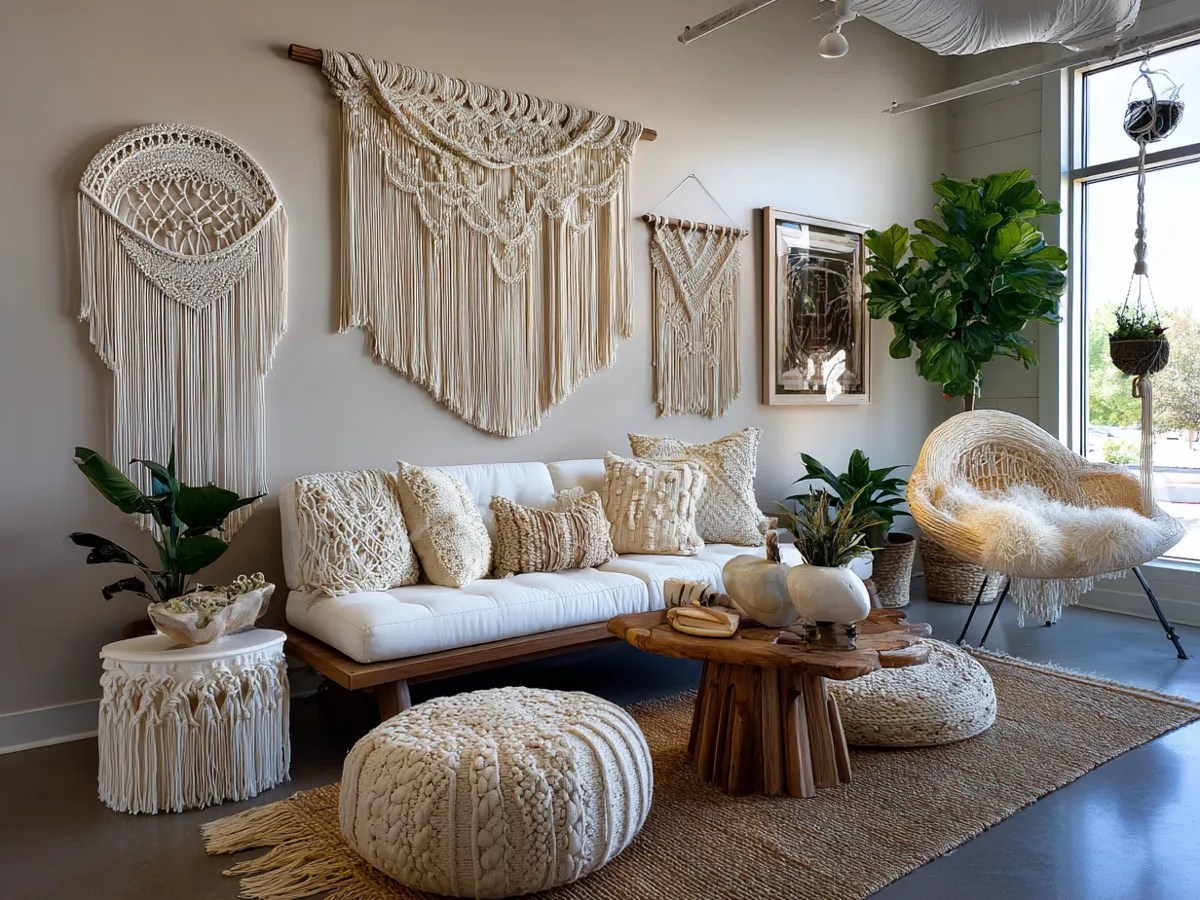 Plongez dans l&rsquo;univers de la décoration bohème pour le&nbsp;salon