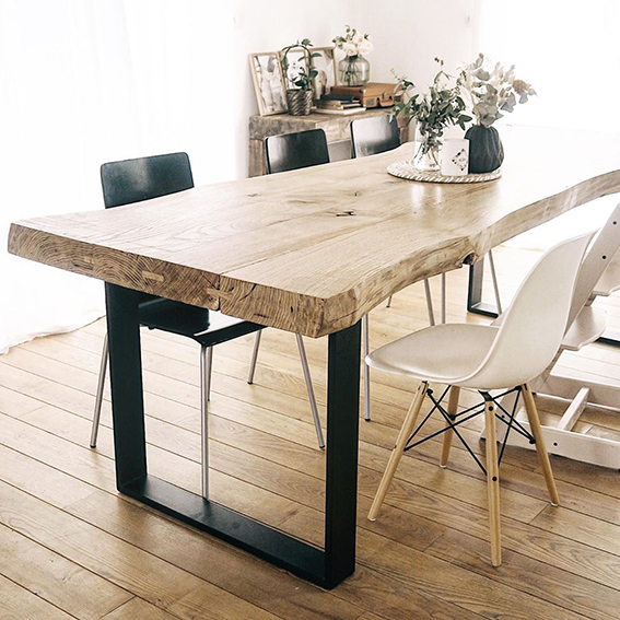 Fabriquer une table à manger DIY solide, moderne et accessible, même sans gros&nbsp;outillage
