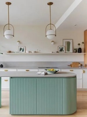 Une cuisine Art Déco pensée pour  accompagner chaque moment&nbsp;partagé