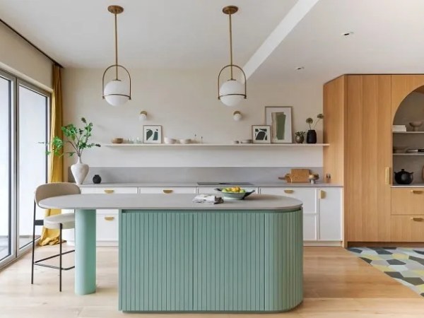 Une cuisine Art Déco pensée pour  accompagner chaque moment&nbsp;partagé