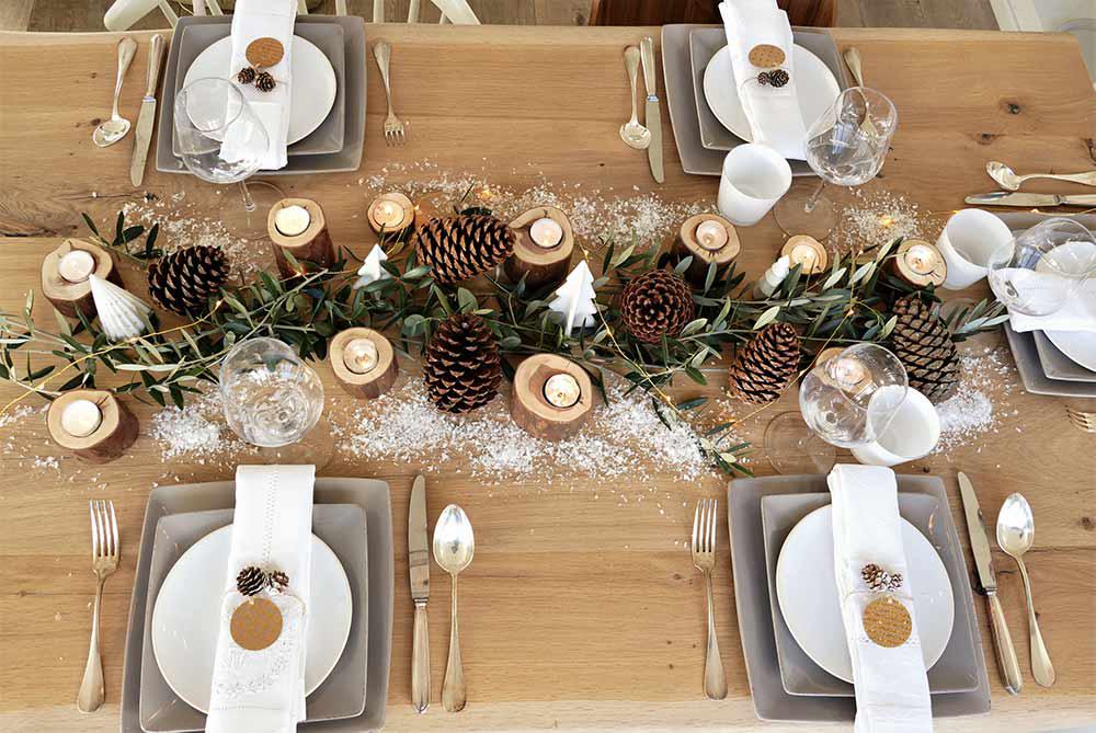 5 idées simples et raffinées pour dresser ta table pour Noël