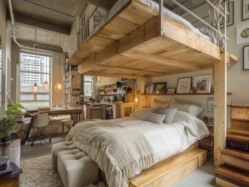 Idées innovantes pour aménager un lit dans un petit&nbsp;salon