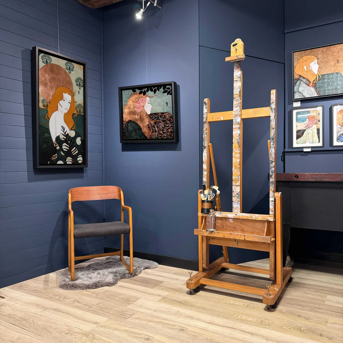 Lalou K peint l’univers poétique des femmes au quotidien